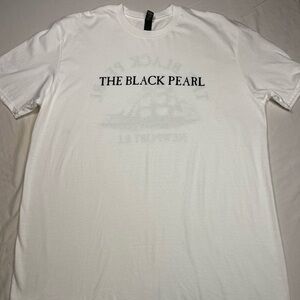 THE BLACK PEARL White T-Shirt